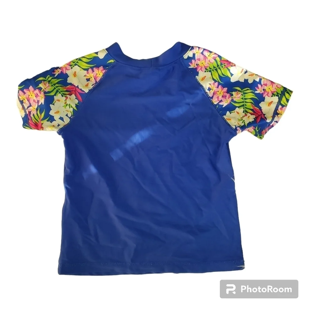 Tommy Bahama 2‎ Peice Blue/Floral Koi Fish Swim Set